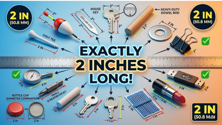 15 Common Things That Are Exactly 2 Inches Long