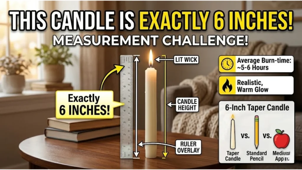 16 common Things That Are Exactly 6 Inches Long