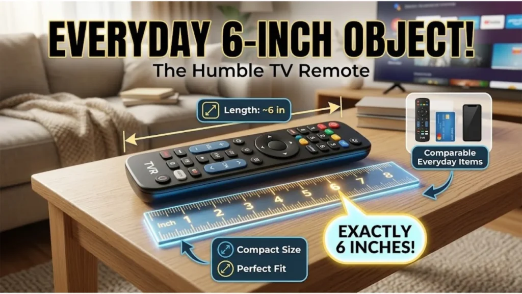16 common Things That Are Exactly 6 Inches Long