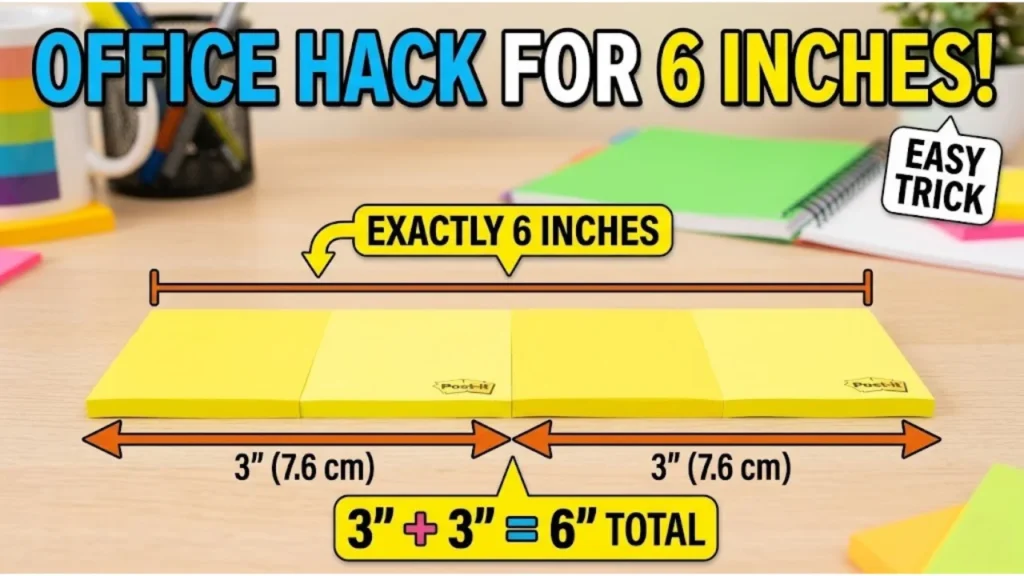 16 common Things That Are Exactly 6 Inches Long
