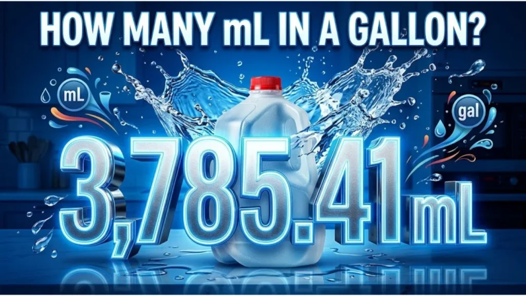 Everyday Examples of Gallons and mL in Real Life