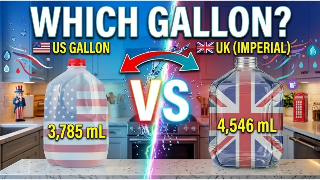 Gallon to mL Conversion Chart — Quick Reference Table