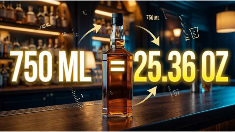 How Many Ounces in 750 ml? Exact Conversion & Bottle Guide