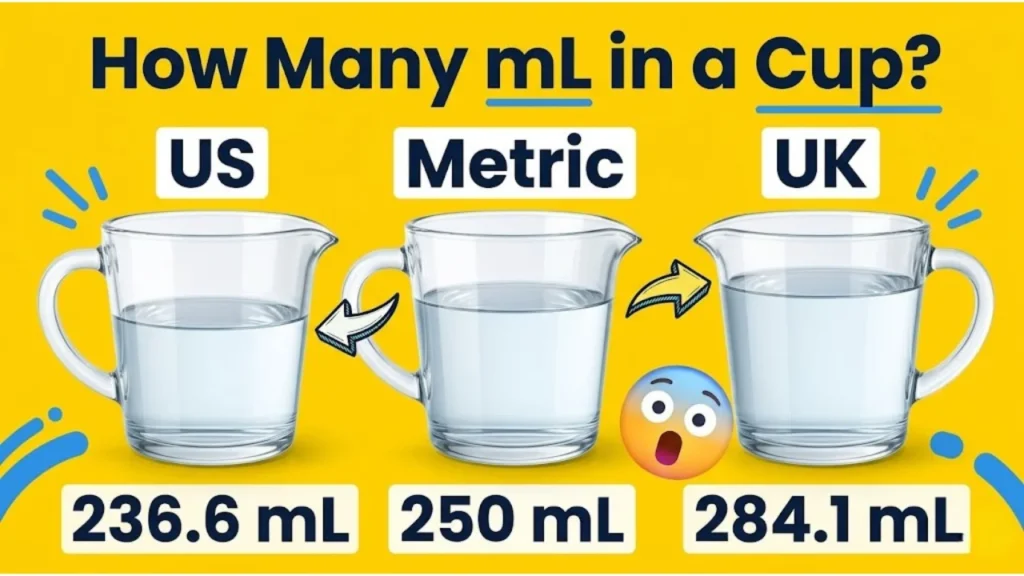 How Many mL Is in a Cup? (Quick Answer)