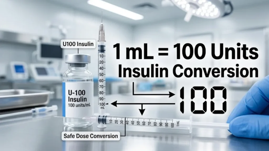 U100, U40, and U500 Insulin — Does the Concentration Change Units Per mL?