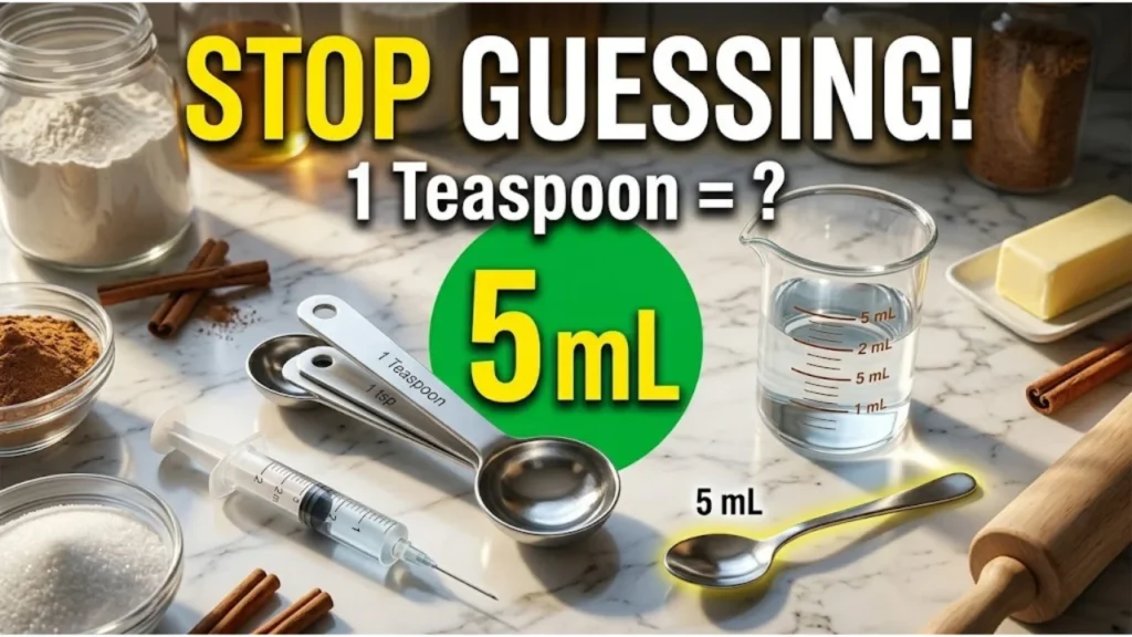 mL to Teaspoon Conversion