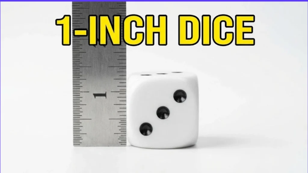 1-INCH DICE