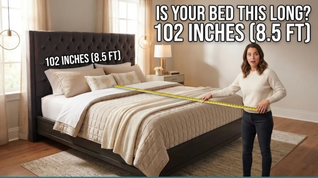 102 inches long bed