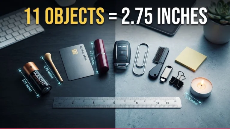 11 Everyday Objects That Are Exactly 2.75 Inches Long (Real-Life Size Guide 2026)
