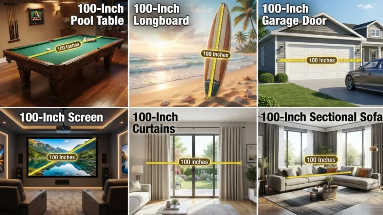 Things That Are 100 Inches Long