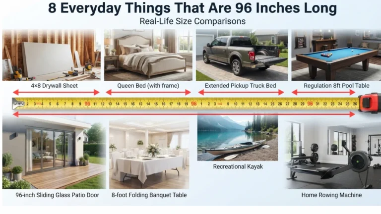 96 Inches Long: 8 Everyday Examples You'll Recognize Instantly (2026)