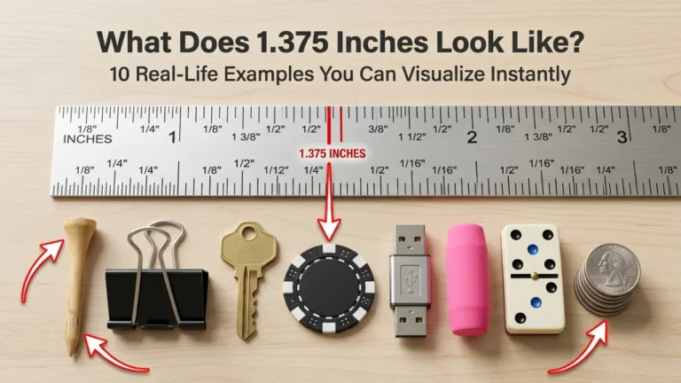 10 Common Things That Are 1.375 Inches Long