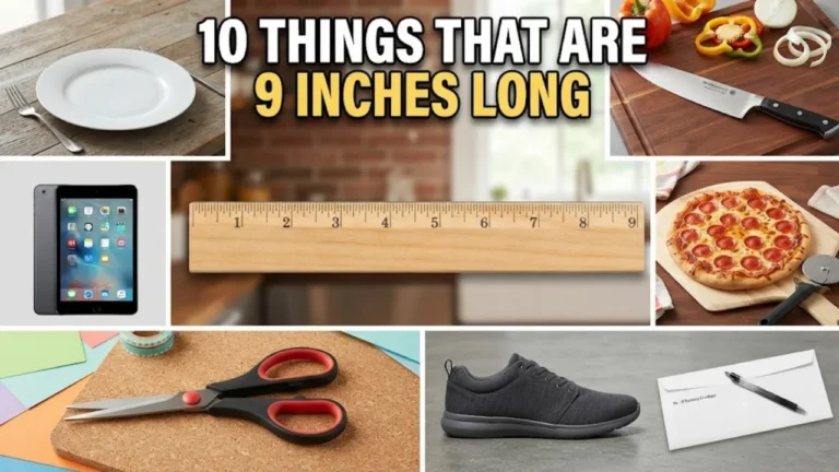 Things That Are 9 Inches Long