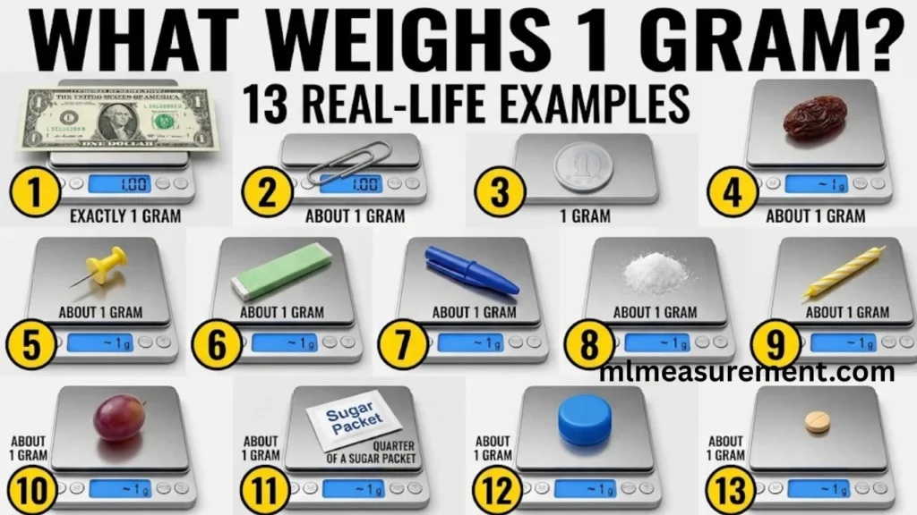 13 Things That Weigh About 1 Gram