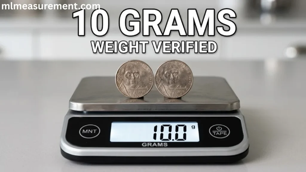 10 grams Two US Nickels