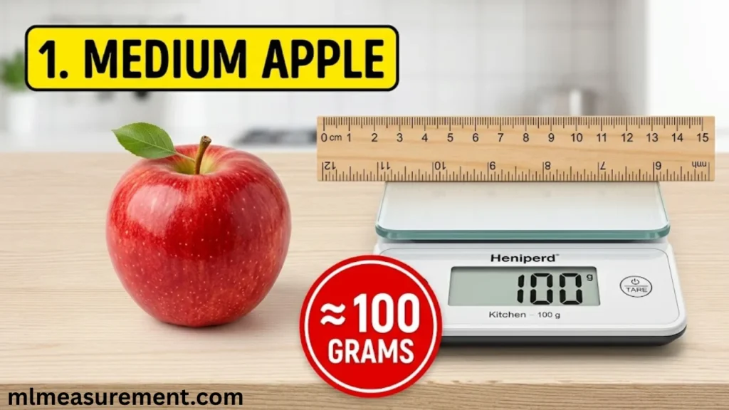 100 Grams Medium Apple