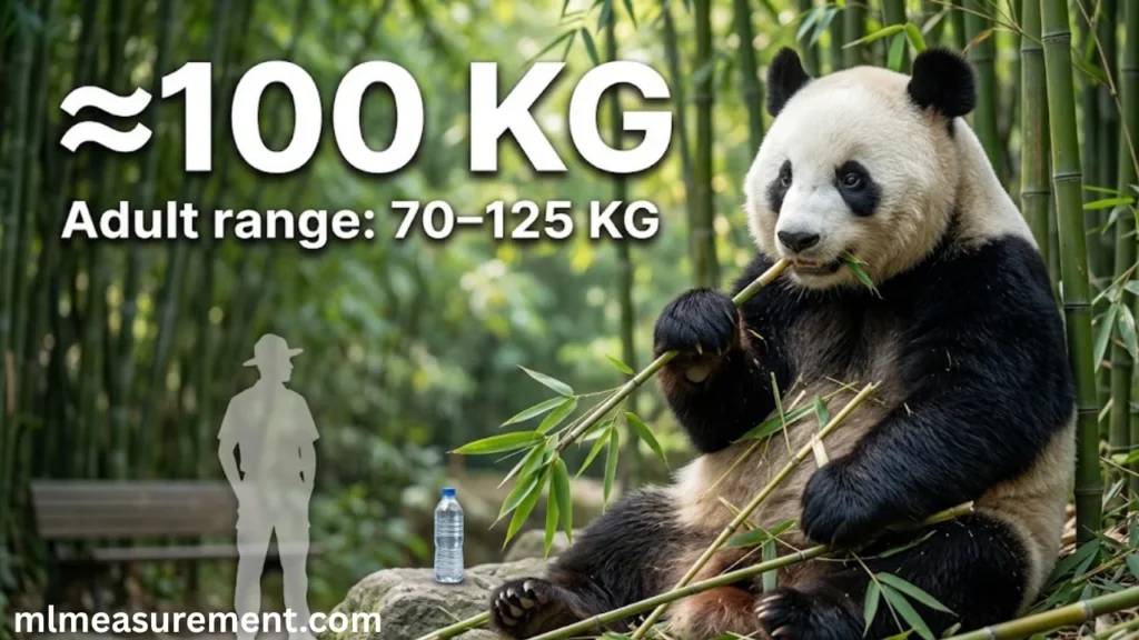 100 kg Giant Panda