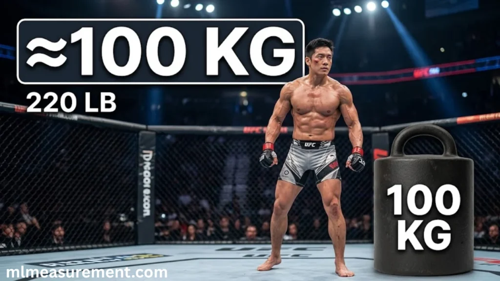 100 kg MMA Fighter Comparison