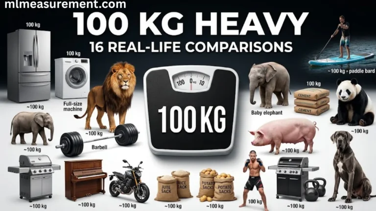 100 kg Heavy: 16 Real-Life Things That Weigh About 100 Kilograms