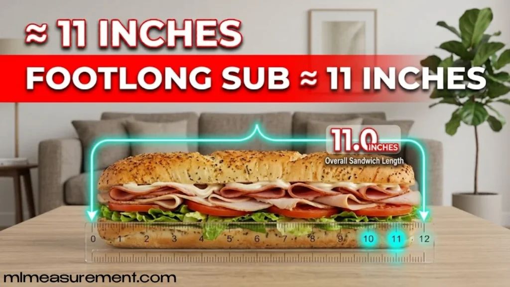 11 Inches Sub Sandwich