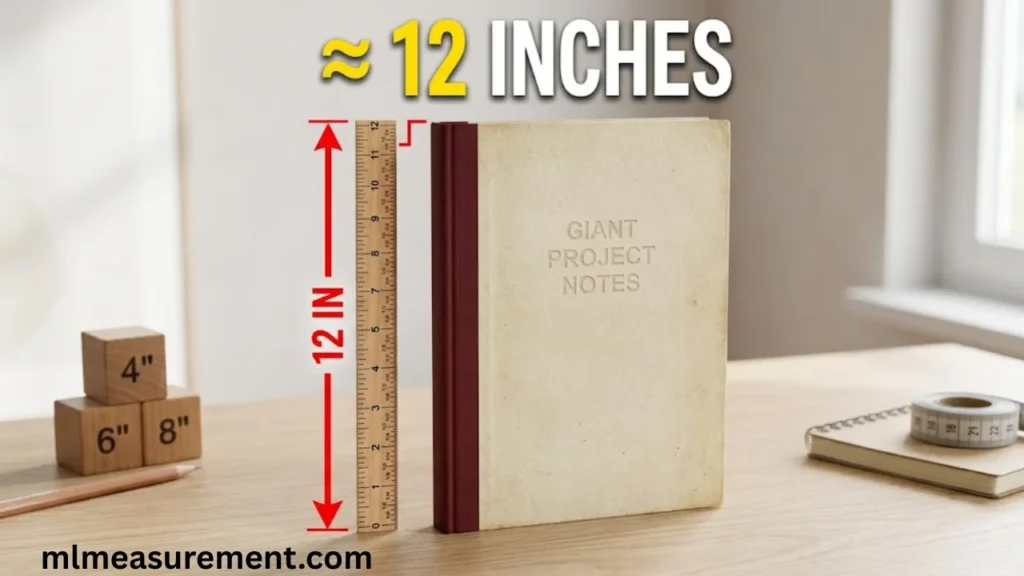 12 Inches Large Notebook