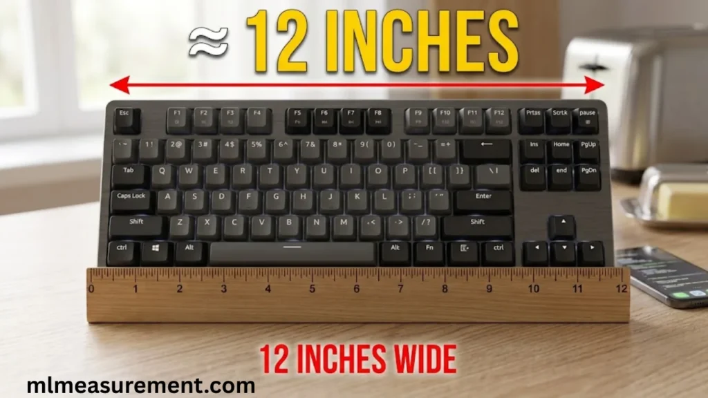 12 Inches Standard Keyboard Without Number Pad