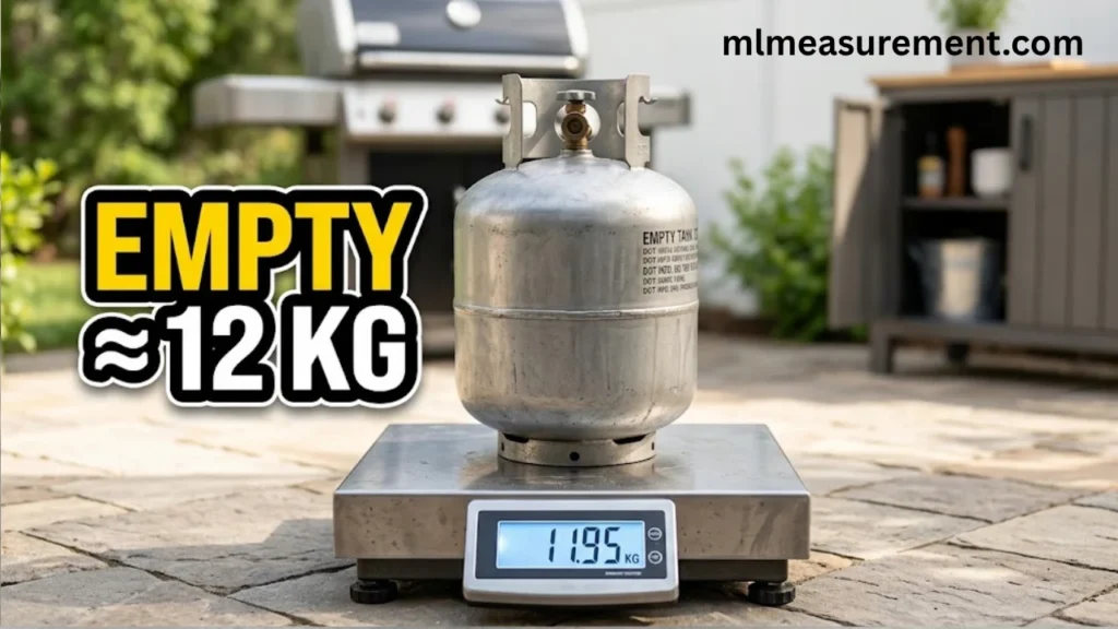 12 kg Small Propane Tank — Empty