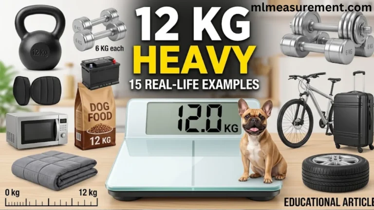 12 kg Heavy: 15 Real-Life Things That Weigh About 12 Kilograms