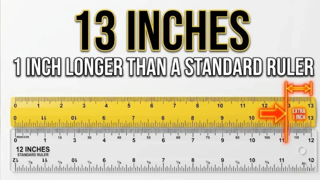 13 Inches Compared to Everyday Objects