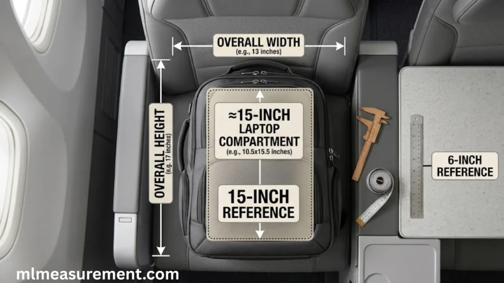 15 Inches Airline Personal-Item Bag