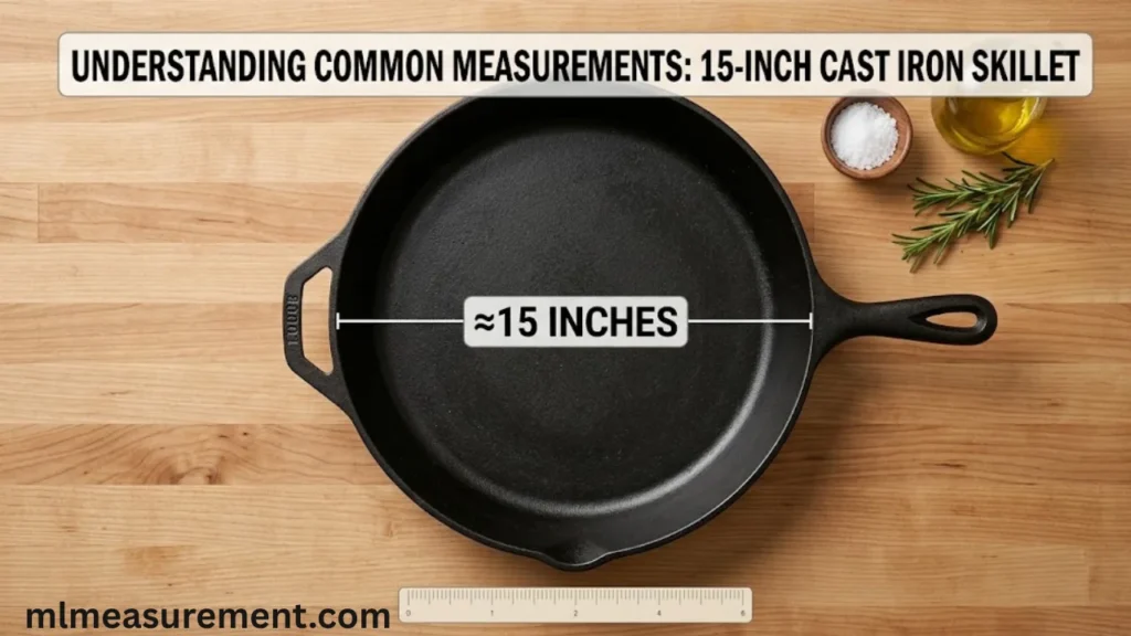 15 Inches Cast Iron Skillet (1)