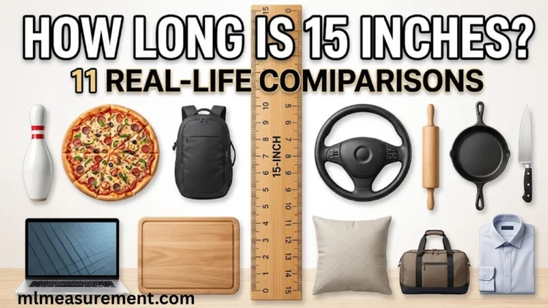 15 Inches Long: 11 Real-Life Size Comparisons You Can Visualize