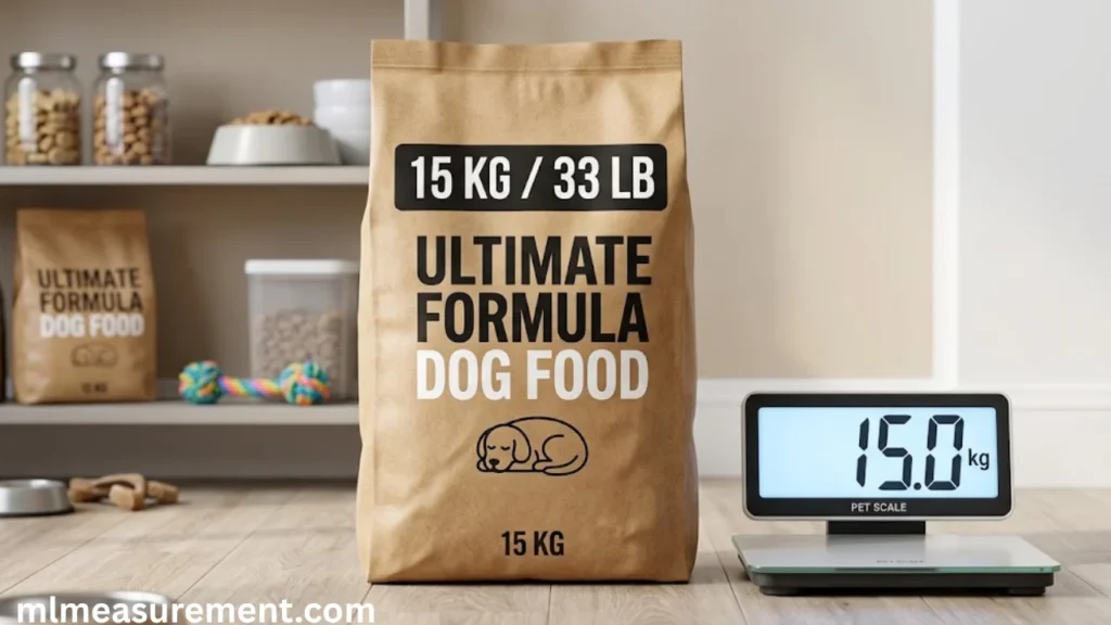 15 kg Large Bag of Dog Food
