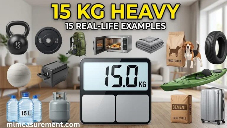 15 kg Heavy: 15 Real-Life Things That Weigh About 15 Kilograms
