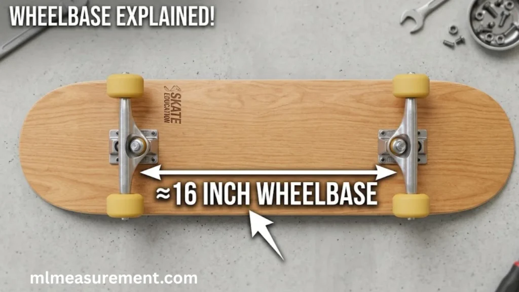 16 Inches Skateboard Wheelbase