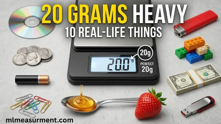 20 Grams Heavy: 10 Real-Life Things That Weigh About 20 Grams