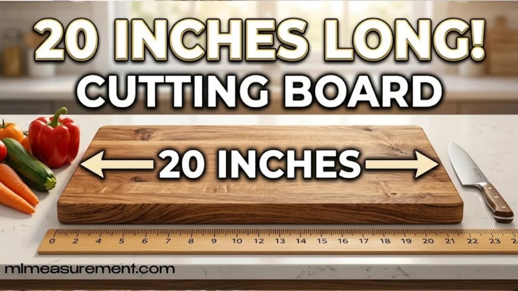 20 Inches Large Cutting Board