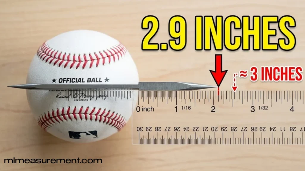 3 Inches Baseball