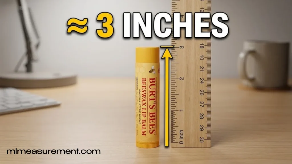 3 Inches Lip Balm Tube