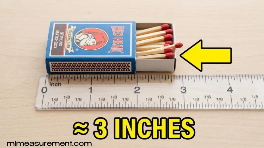 3 Inches Matchbox