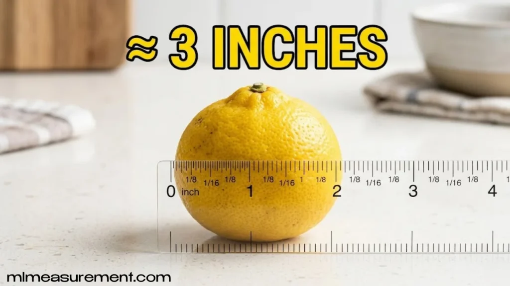 3 Inches Small Lemon