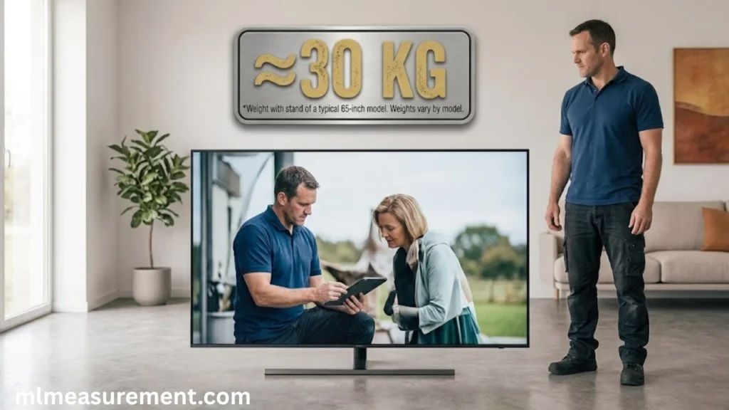 _30 kg 65-Inch Flat-Screen TV