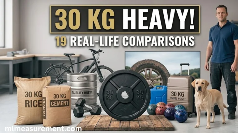 30 Kilograms Heavy: 19 Everyday Things That Weigh Around 30 kg