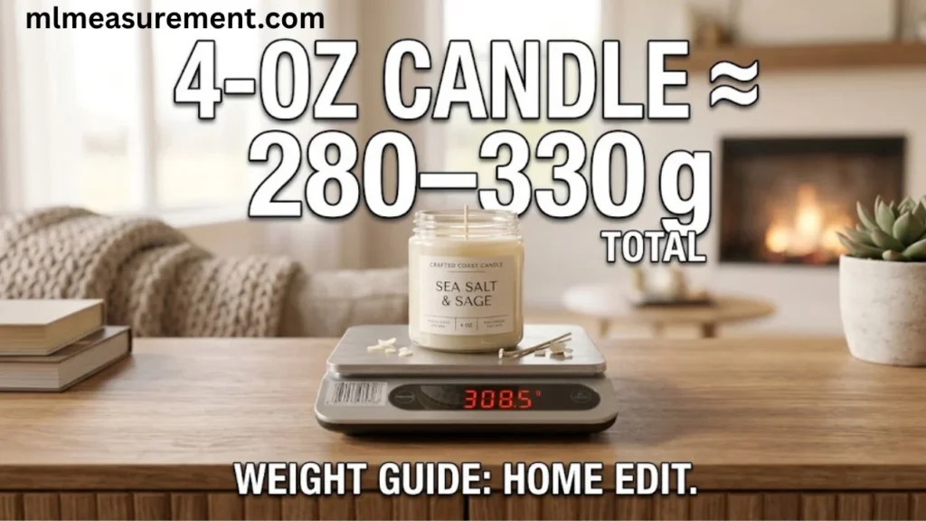 300 Grams 4-Ounce Jar Candle