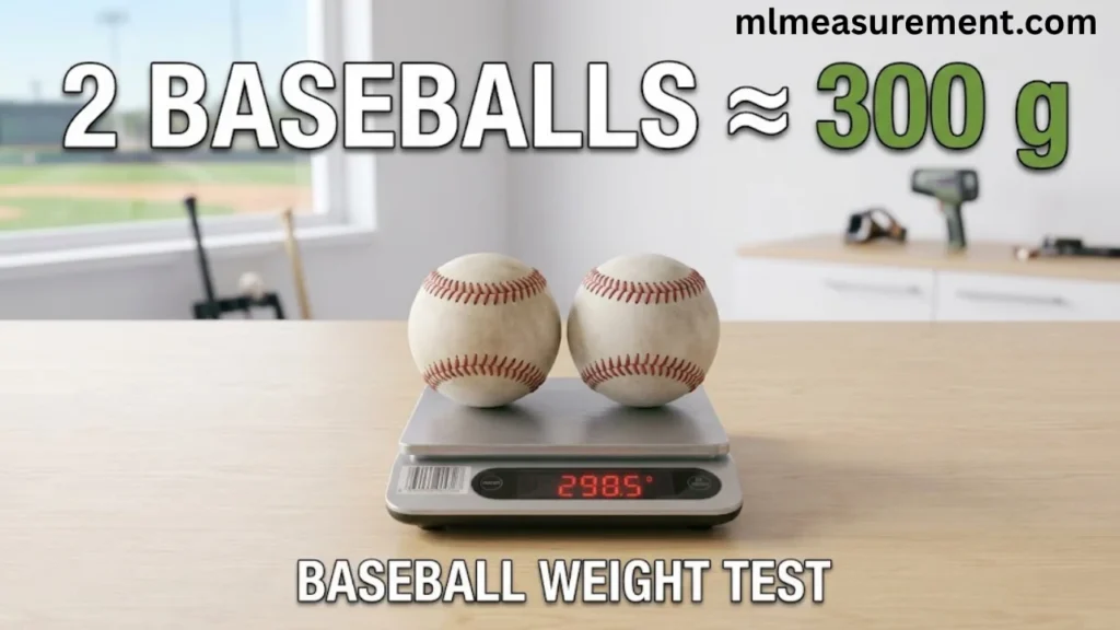 300 Grams Two Regulation Baseballs