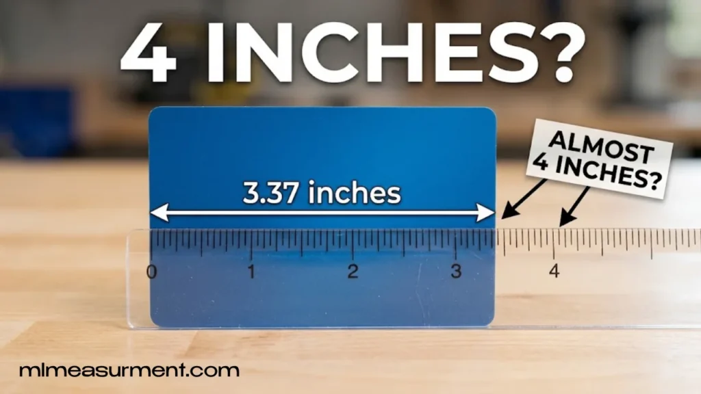 4 Inches Long CreditDebit Card