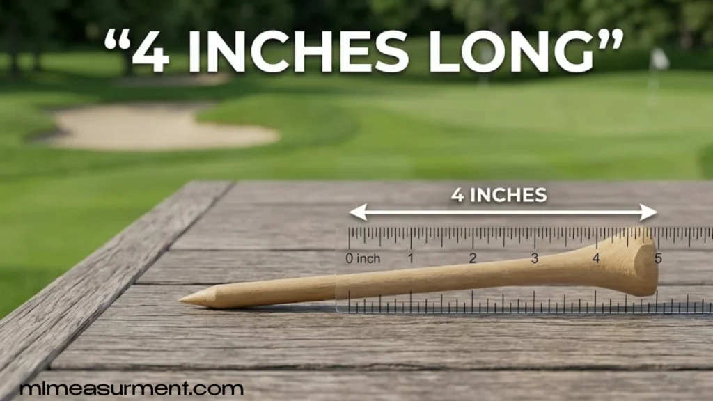 4 Inches Long Golf Tee