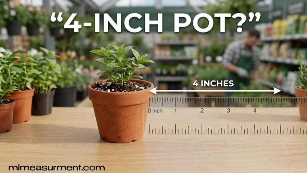 4 Inches Long Nursery Pot