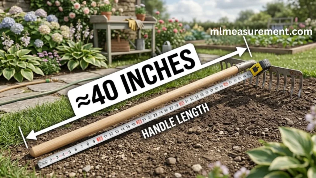 40 Inches Garden Rake