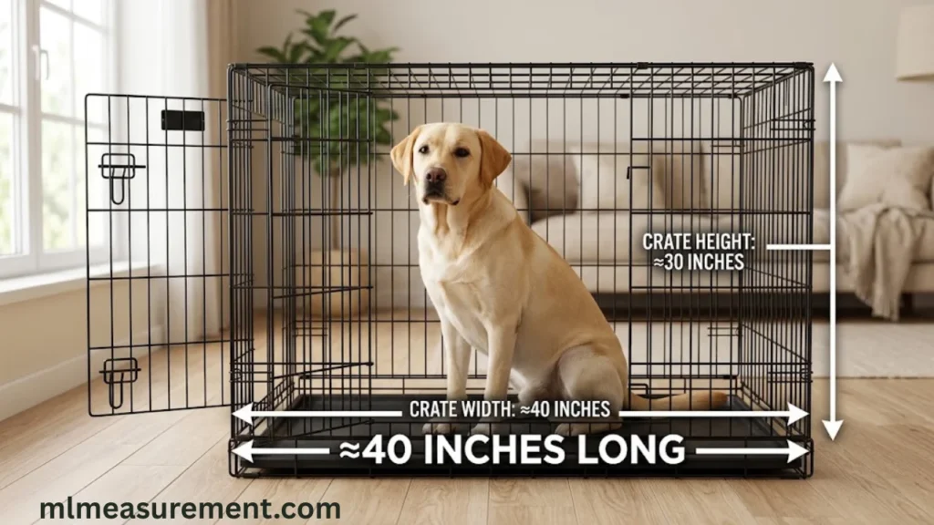 40 Inches Large Dog Crate